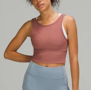 Lululemon Power Pivot Tank (Spiced Chai)
